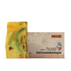 Мыло ручной работы - Омолаживающее с пептидами, SPA LINE