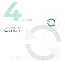 Курс пептидов при ожирении 4-й месяц