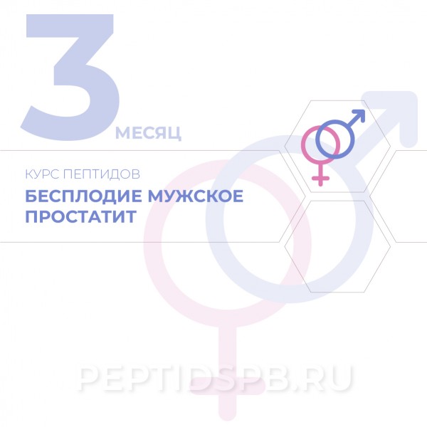 КУРС 3-Й МЕСЯЦ - Бесплодие мужское, простатит