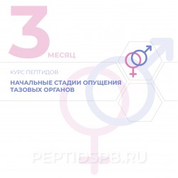 КУРС 3-Й МЕСЯЦ - Начальные стадии опущения тазовых органов с явлением стрессорного недержания мочи