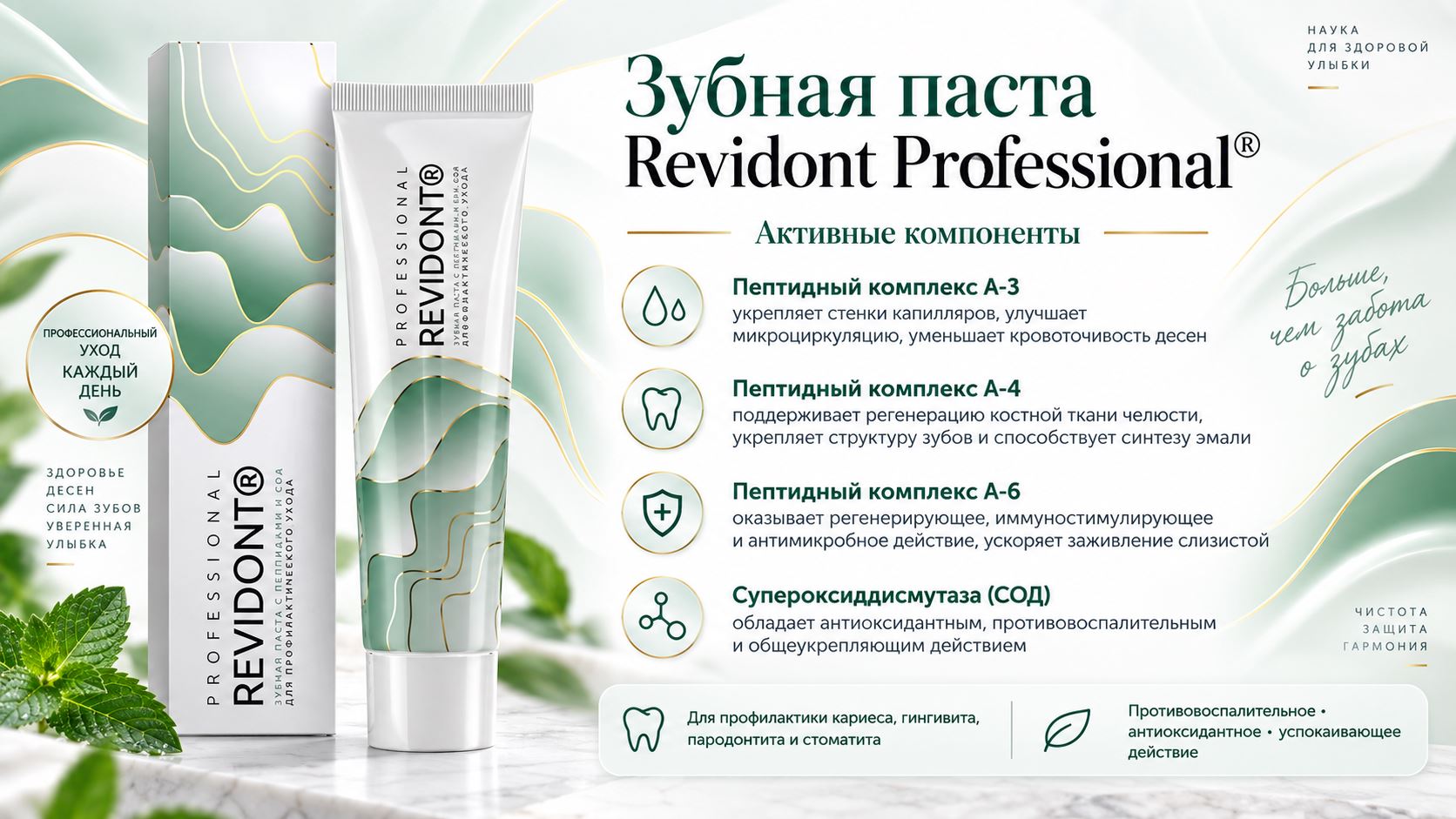 Зубная паста Revidont Professional